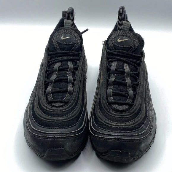 Nike Air Max 97 Trainers Triple Black 2019 UK Size 6 - Picture 7 of 7